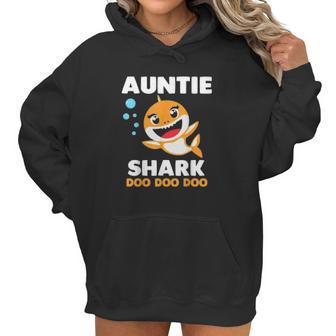 Baby Shark Auntie Shark Doo Doo Doo Women Hoodie | Favorety UK