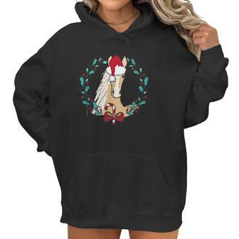 Beautiful Palomino Horse Christmas Women Hoodie | Favorety UK