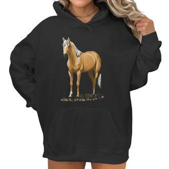 Beautiful Palomino Quarter Horse Women Hoodie | Favorety CA