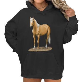 Beautiful Palomino Quarter Horse T Women Hoodie | Favorety CA