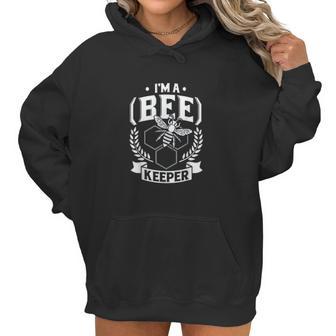 Im A Beekeeper Funny Honey Bee Beekeeper Climate Change Women Hoodie | Favorety CA