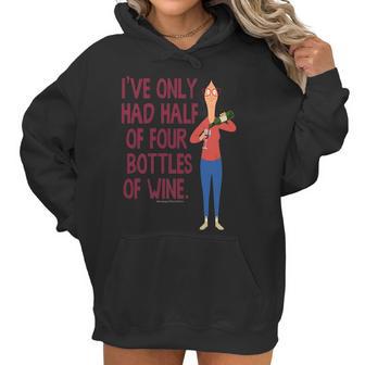 Bobs Burgers Linda Belcher Wine Women Hoodie | Favorety