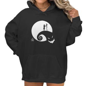 Boys Nightmare Christmas Moon Oogie Boogie Women Hoodie | Favorety