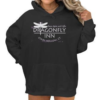 Brain Juice Dragonfly Inn Gilmore Girls Women Hoodie | Favorety