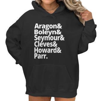 British History Gift Wives Of Henry Viii Womens History Shirt Anne Boleyn Women Hoodie | Favorety AU