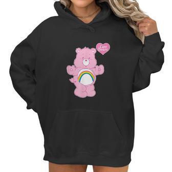 Care Bears Cheer Bear Pink Rainbow Women Hoodie | Favorety UK