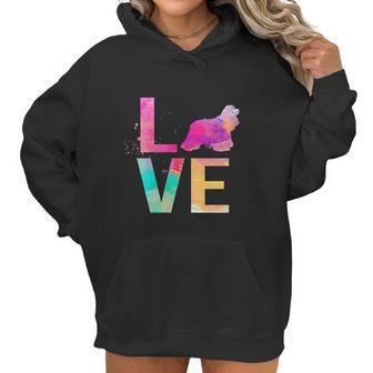 Colorful Cocker Spaniel Dog Mom Women Hoodie | Favorety CA