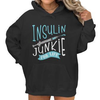 Cool Insulin Junkie Funny Diabetes Awareness Gift Men Women Gift Women Hoodie | Favorety DE