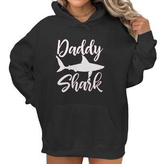 Daddy Shark Present Best Christmas Gifts For Dad Women Hoodie | Favorety UK