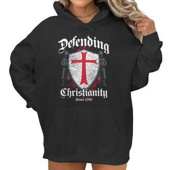 Defending Christianity - Christian Prayer Shirts Women Hoodie | Favorety