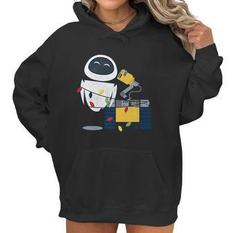 Disney Pixar Wall-E Eve Christmas Light Wrap Women Hoodie | Favorety UK