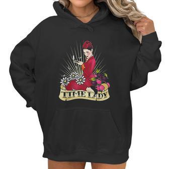 Doctor Who Rockabilly Missy Time Lady Baker Women Hoodie | Favorety