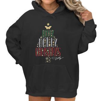 Dolly Parton Holly Dolly Christmas Women Hoodie | Favorety UK