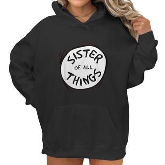 Dr Seuss Sister Of All Things Emblem Women Hoodie | Favorety DE