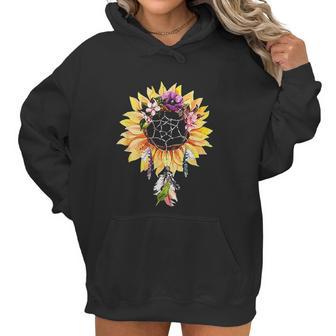 Dream Catcher Sunflower Flower Lover Dreamcatcher Women Hoodie | Favorety AU