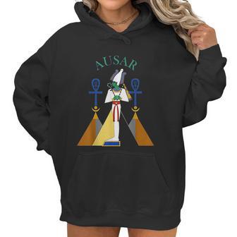 Egyptian God Osiris Ausar Kemet Kemetic Women Hoodie | Favorety AU