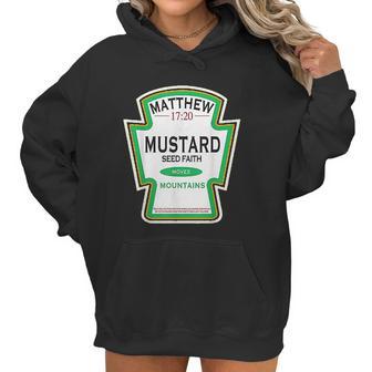 Faith As A Grain Of A Mustard Seed Christian Parody Women Hoodie | Favorety AU