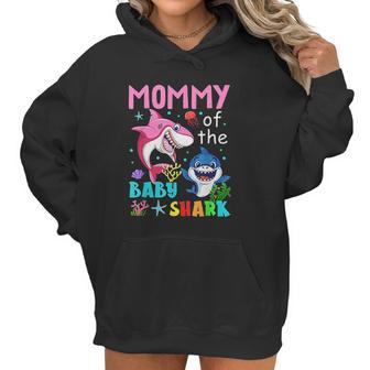 Family Mommy Of The Baby Shark Women Hoodie | Favorety AU