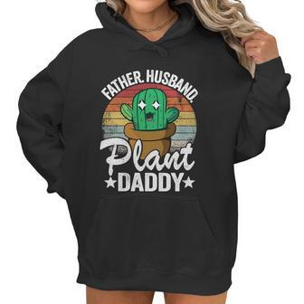 Father Husband Plant Daddy Landscapers Gardener Plant Dad Cute Gift Women Hoodie | Favorety DE