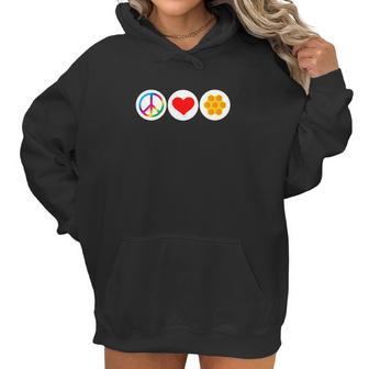 Funny Beekeeping Peace Love Honey Bee Women Hoodie | Favorety AU