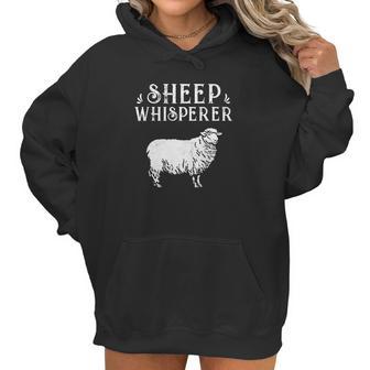 Funny Sheep Whisperer Animal Farm Kids Women Men Women Hoodie | Favorety