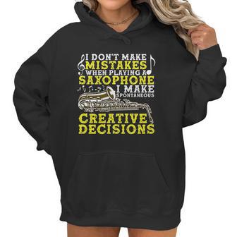 Funny Tenor Saxophone Gift Men Women Boys Girls Sax Players Women Hoodie | Favorety UK