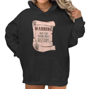 Funny History Buff Teacher Social Studies Nerd Geek Gifts Women Hoodie | Favorety UK