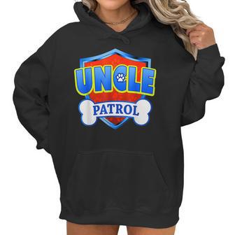 Funny Uncle Patrol - Dog Mom Dad For Men Women Women Hoodie | Favorety AU