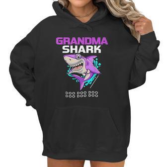 Grandma Shark Mothers Day Gift From Husband Son Women Hoodie | Favorety DE