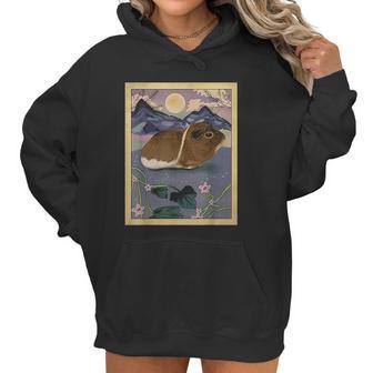 Guinea Pig Art Moonlight Clothes Outfit Gift Women Men Kids Women Hoodie | Favorety UK