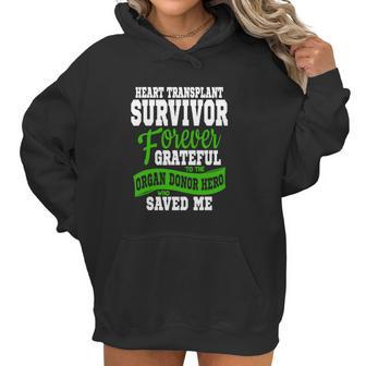 Heart Transplant Organ Recipient Survivor Gift Women Hoodie | Favorety CA