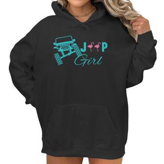 Jeep Girl Flamingo Women Hoodie | Favorety DE