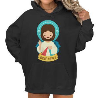 Jesus Divine Mercy Cute Women Hoodie | Favorety AU