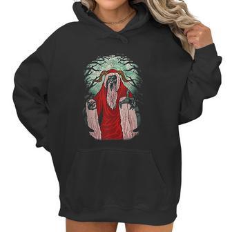 Krampus Vintage Germanic Christmas Krampus Women Hoodie | Favorety AU