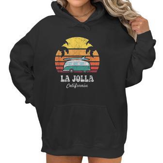 La Jolla Souvenir Retro California Men Women Women Hoodie | Favorety