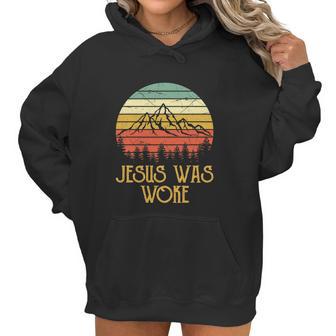 Liberal Democrat Jesus Was Woke Christian Women Hoodie | Favorety CA