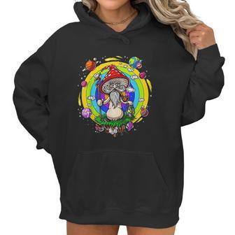 Magic Mushroom Psychedelic Hippie Fungus Fantasy Shrooms Women Hoodie | Favorety