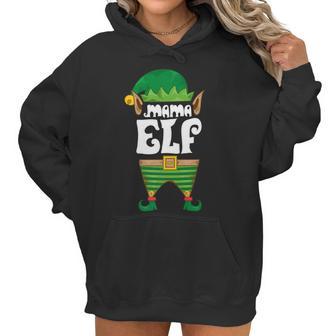 Mama Elf Christmas Mothers Day Goblin Lover Cute Gift Women Hoodie | Favorety DE