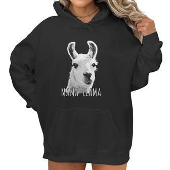 Mama Llama Hilarious Zoo Animal Women Hoodie | Favorety AU