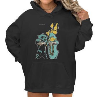 Marvel Celebrates Run The Jewels With New Howard The Duck Women Hoodie | Favorety