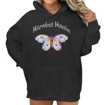 Memaw Marvelous Memaw Gifts Butterflys Women Hoodie | Favorety DE