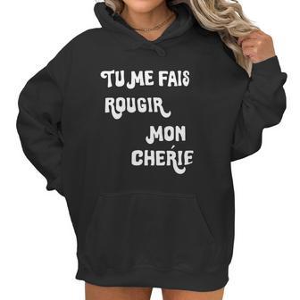 Mindy Kaling Tume Fais Rougir Mom Cherie Women Hoodie | Favorety CA