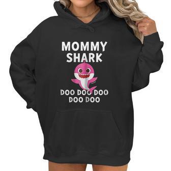 Mommy Shark Doo Shark Family Women Hoodie | Favorety