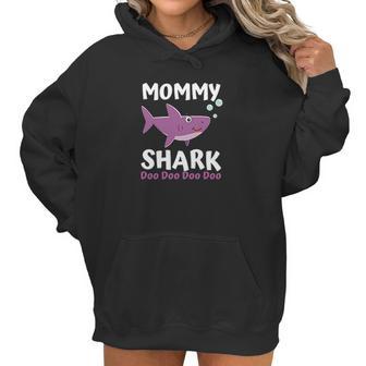 Mommy Shark Doo Doo Matching Family Shark Women Hoodie | Favorety CA