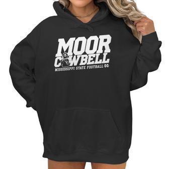 Moor Cowbell Shirt Mississippi State Football Women Hoodie | Favorety UK