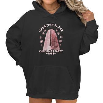 Nakatomi Plaza Christmas Party 1988 Classic Mcclane Die Hard Xmas Women Hoodie | Favorety