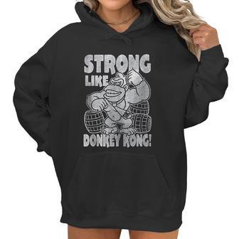 Nintendo Donkey Kong Super Strong Vintage Women Hoodie | Favorety DE