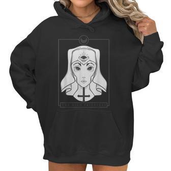 Pastel Goth Tarot | Witch Clothing | Gothic High Priestess Men Women T-Shirt Graphic Print Casual Unisex Tee Women Hoodie | Favorety UK