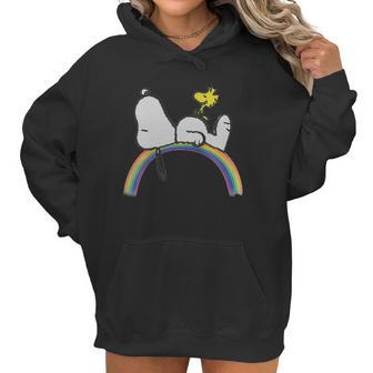 Peanuts Snoopy Rainbow Lgbt World Pride Shirt Women Hoodie | Favorety UK