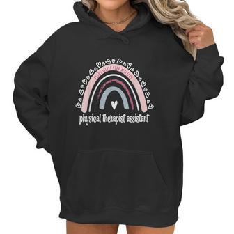 Physical Therapist Assistant Rainbow Pta Physical Therapy Women Hoodie | Favorety DE